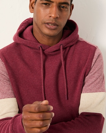 FatFace Brooke Cut & Sew Sweatshirt - Claret