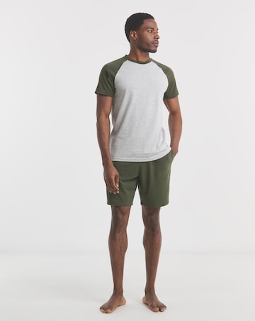 2 Pack Raglan Pyjama Set