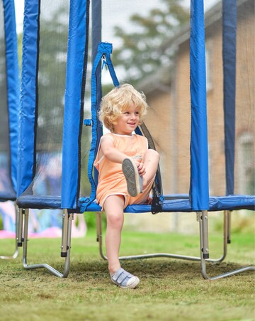 Plum Junior Springsafe 4ft Trampoline & Enclosure - Blue