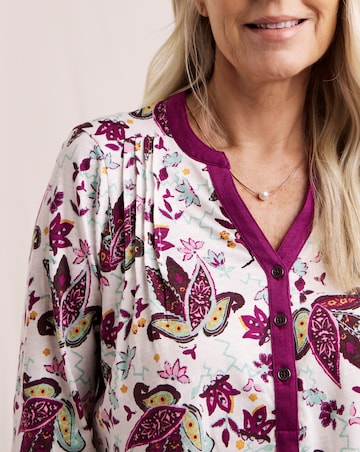 Julipa Pintuck Pure Cotton Top