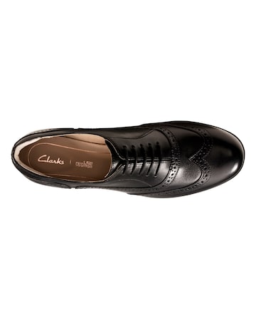 Clarks Hamble Oak Leather Brogues Wide Fit