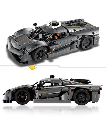 LEGO Technic Koenigsegg Jesko Absolut Grey Hypercar 42173