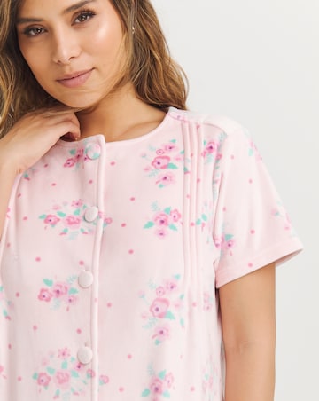 Julipa Button Through Fleece Nightie