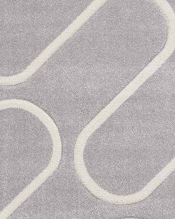 Catherine Lansfield Linear Curve Geometric Rug