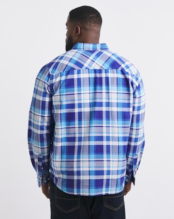 Long Sleeve Oxford Check Shirt