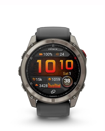 Garmin Fenix 8 Pro AMOLED 51mm Smart Watch - Graphite/Black