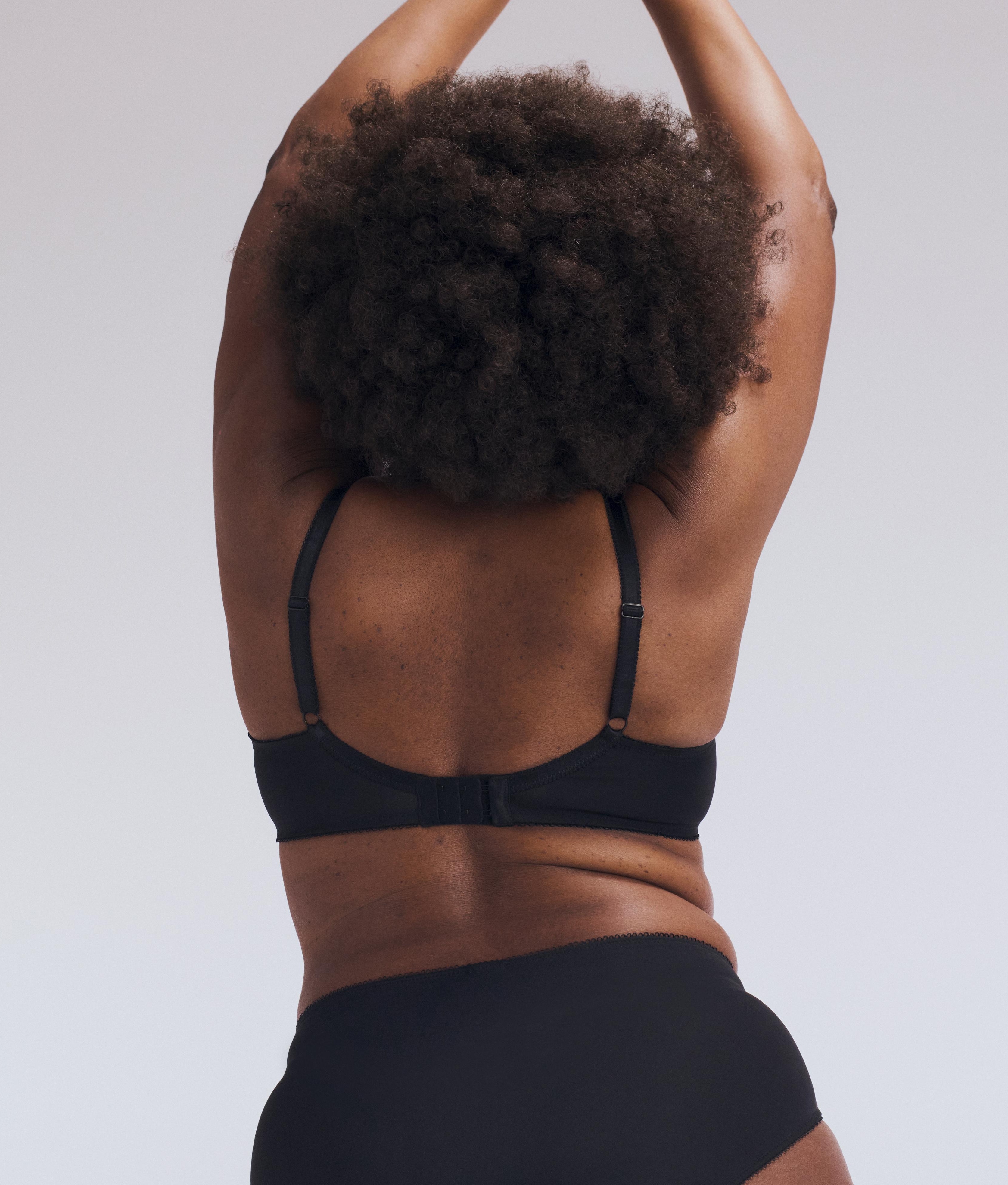 Lady wearing lingerie