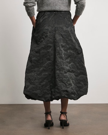 Joanna Hope Textured Bubble Hem Skirt