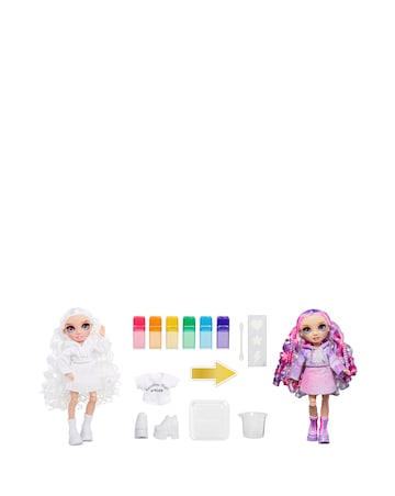 Rainbow High Watercolour & Create Fashion Doll with Purple Eyes