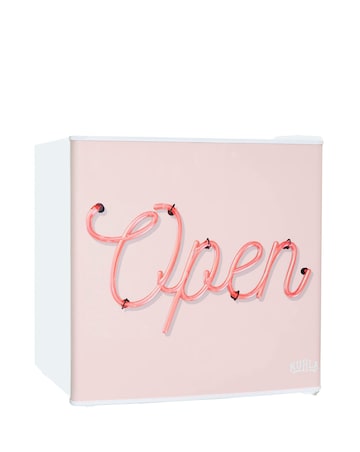Kuhla KTTF0E6W-1025 Pink Design Table Top Mini Fridge