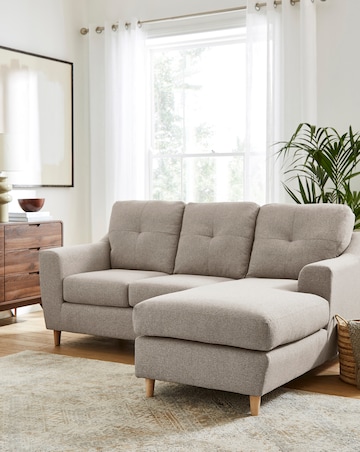 Baxter Fabric Right Hand Corner Chaise Sofa