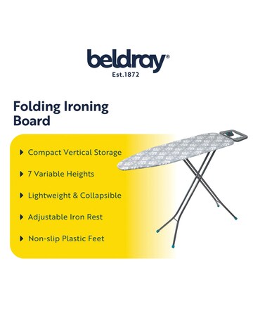 Beldray Collapsible Compact Ironing Board