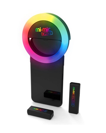 Mi-Mic Video Maker Kit with Microphone Hub & LED Ring Light USB-C