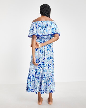 MAGISCULPT Bardot Beach Dress