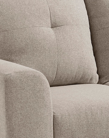 Baxter Fabric Left Hand Corner Chaise Sofa