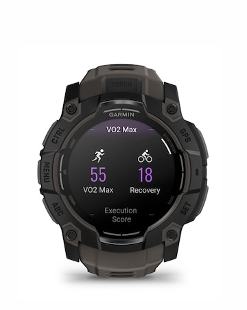 Garmin Instinct 3 50mm Smart Watch - Black/Charcoal