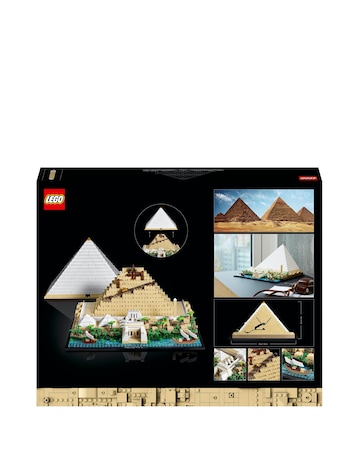 LEGO Architecture Great Pyramid of Giza Set for Adults 21058