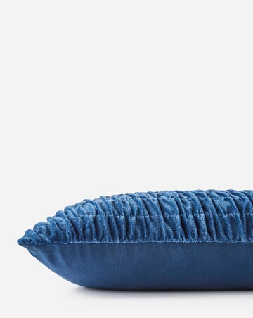 Velvet Seersucker Cushion
