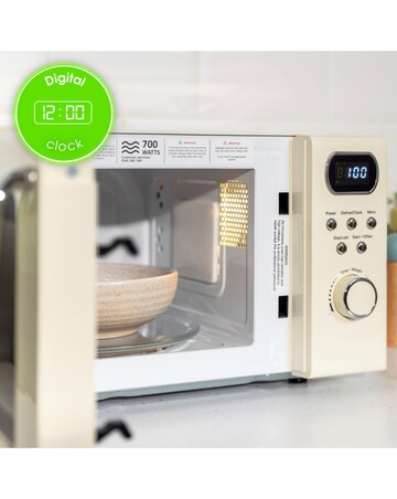 Abode AMD2004C 20L Digital Microwave - Cream