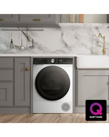 Hisense 5S Series DH5S102BW 10Kg Heat Pump Tumble Dryer - White