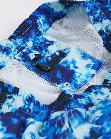 Premium Tie Dye Swim Short Long