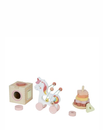 Tooky Wooden 3 in 1 Box Unicorn