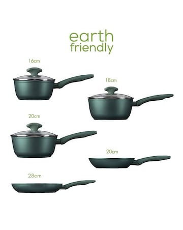 Prestige Earth Friendly 5 Piece Pan Set