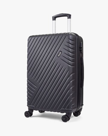Rock Santiago Medium Suitcase - Black