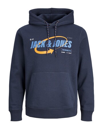 Jack & Jones Black Hooded Sweatshirt
