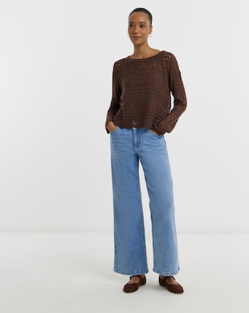 JdY Sun Lay L/S Boatneck Knitted Jumper