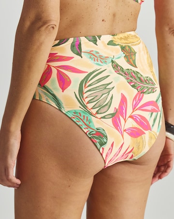 MAGISCULPT Medium Control Twist Front High Waist Bikini Bottoms