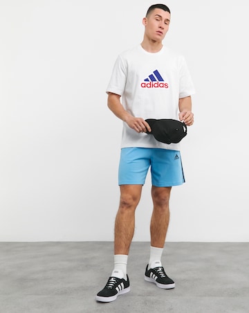 adidas 3 Stripes Jersey Shorts
