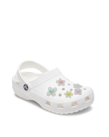 Crocs Jibbitz Iridescent Flowers 5 Pack