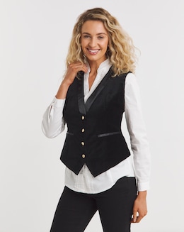 Joe Browns Chloes Favourite Velour Satin Waistcoat