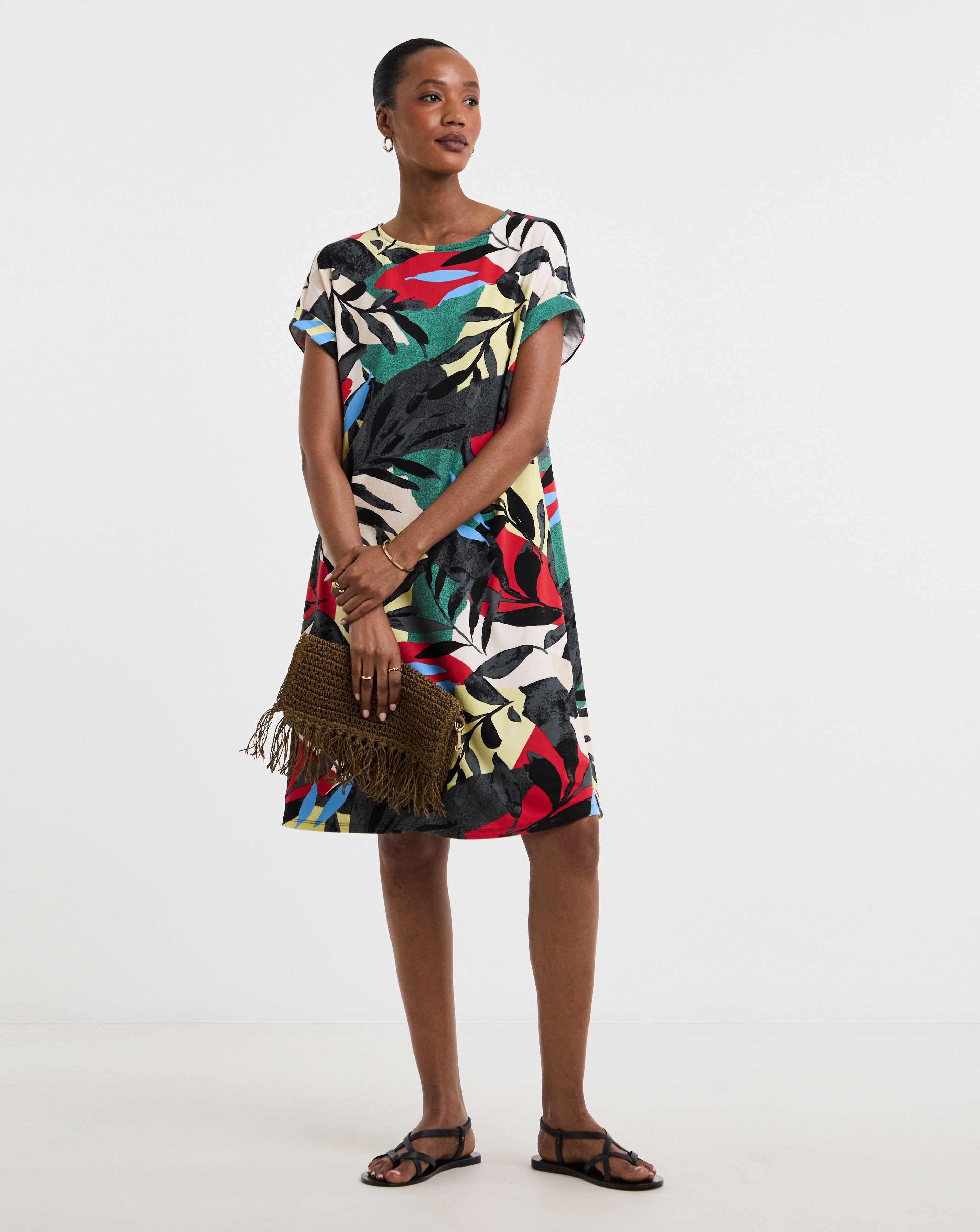 Great Value Soft Touch Jersey Swing Dress