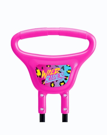 Xootz Rider LED Pogo - Pink Leopard