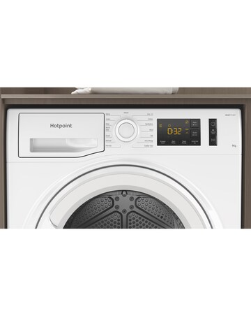 Hotpoint NTM1192 UK 9kg Heat Pump Tumble Dryer - White