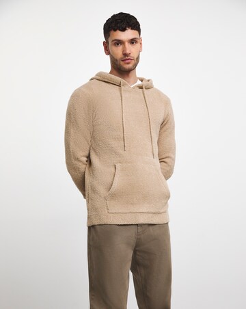 Soft Boucle Knitted Hoodie