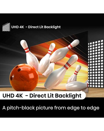 Hisense 65in 65A6NTUK Smart 4K UHD HDR LED TV and 3.1ch 180W Soundbar Bundle