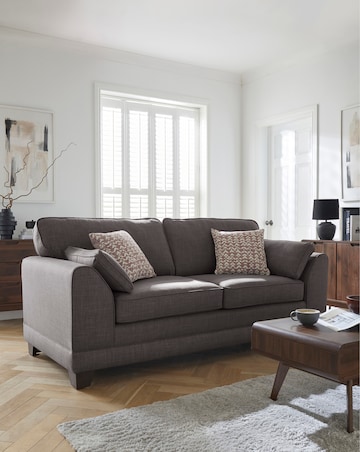 Hilliard Fabric 3 Seater Sofa