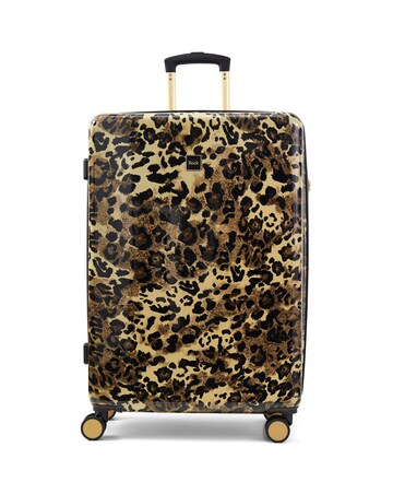 Rock Savannah Leopard 3pc Suitcase Set
