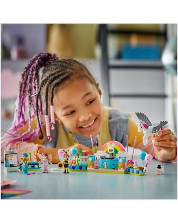 LEGO Friends Costume Party with Unicorn & Fairy Building Kit, Creative Toy 42661