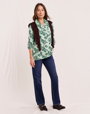 Julipa Cotton Printed Pop Over Top