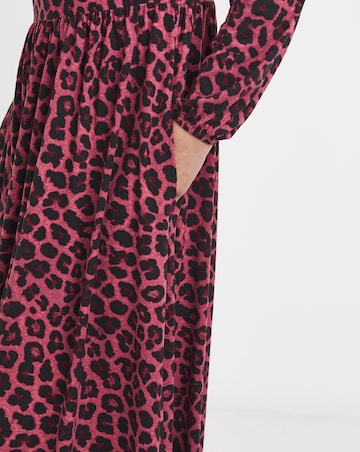 Soft Touch Long Sleeve Smock Dress