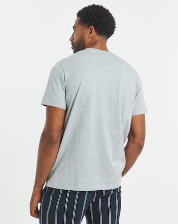 Jersey Top Stripe Bottom Pyjamas