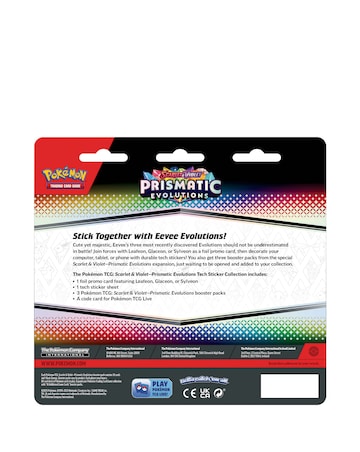 Pokemon TCG: SV8.5 - Prismatic Evolution - Tech Sticker Collection