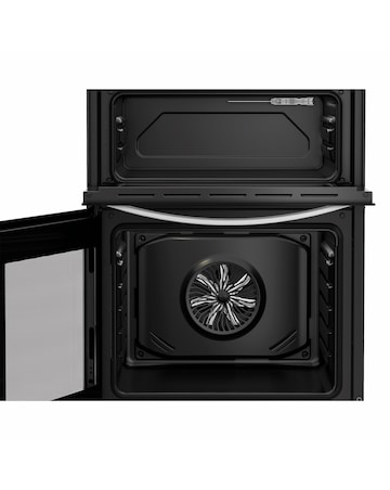 Indesit ITE6VMW 60cm Electric Twin Cooker with Ceramic Hob - White Installation