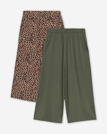 2 Pack Jersey Culottes