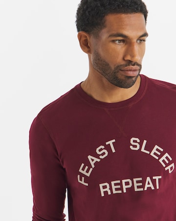 Feast Sleep Repeat Pyjamas