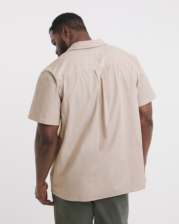 Jack & Jones Cody Poplin Resort Shirt - Natural